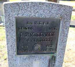Photo of headstones/Ian Stuart McLennan d1981 hdstn Masterton (Archer Street) cem